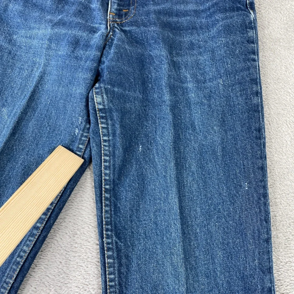 Vintage Levis 720 Student Jeans Mens 26x32 (24x31) Blue Denim Straight Leg USA